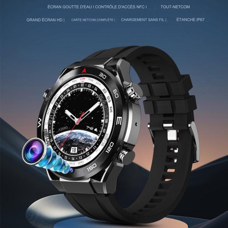 Montre intelligente avec caméra frontale de 1,53 pouces, prise en charge de la voix AI/carte SIM, 2 Go + 32 Go - lesbeauxprix