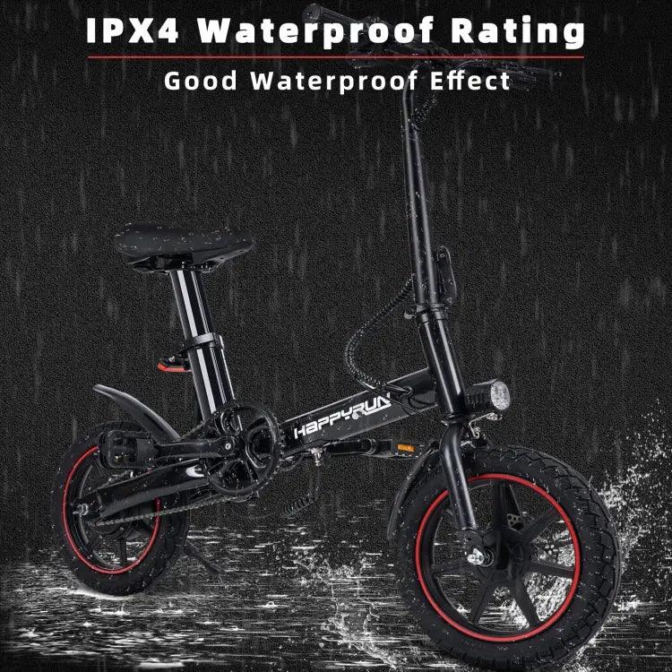Vélo électrique HAPPYRUN HR-X40 350W 36V / 6AH avec pneus 14 pouces. - lesbeauxprix