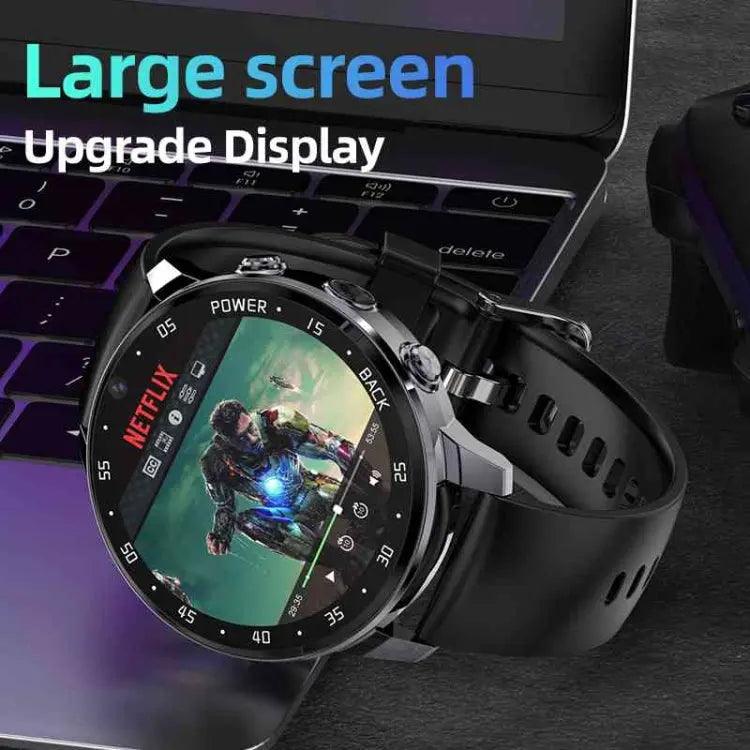 Montre intelligente A3 1,43 pouces IP67, 4G prenant en charge la reconnaissance faciale / GPS, 4G + 128G (Noir)