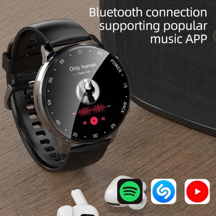 Montre intelligente A3 1,43 pouces IP67, 4G prenant en charge la reconnaissance faciale / GPS, 4G + 64G (noir)