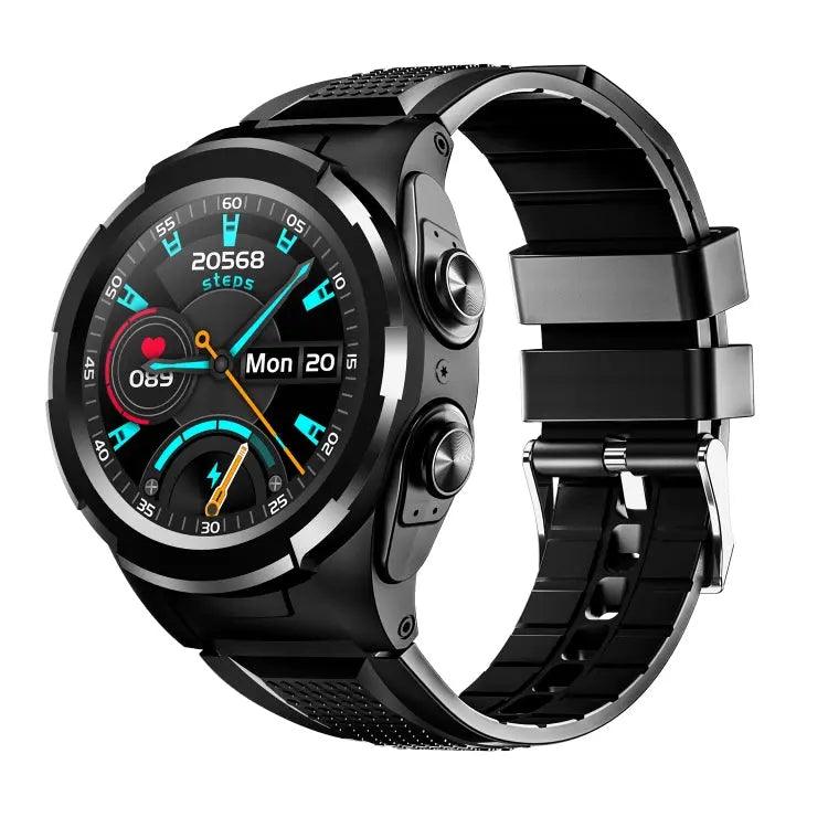 Montre Connectée 2 en 1 F6 avec Écouteurs Bluetooth Intégrés
