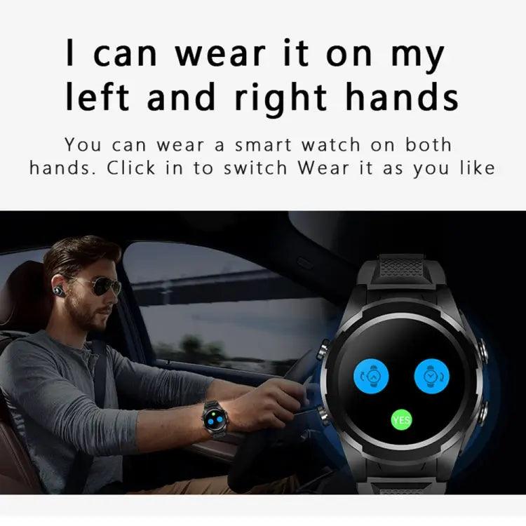 Montre Connectée 2 en 1 F6 avec Écouteurs Bluetooth Intégrés