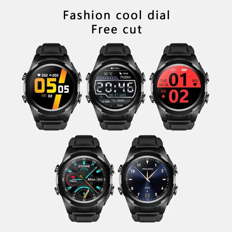 Montre Connectée 2 en 1 F6 avec Écouteurs Bluetooth Intégrés