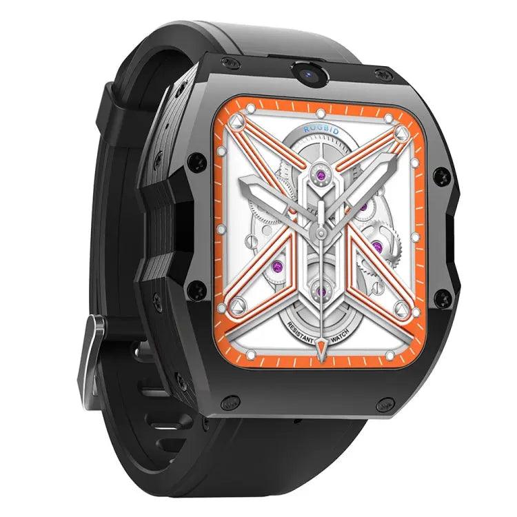 Montre Connectée Multifonctionnelle avec Appels Bluetooth et GPS - Écran 1,99 Pouces (Noir)