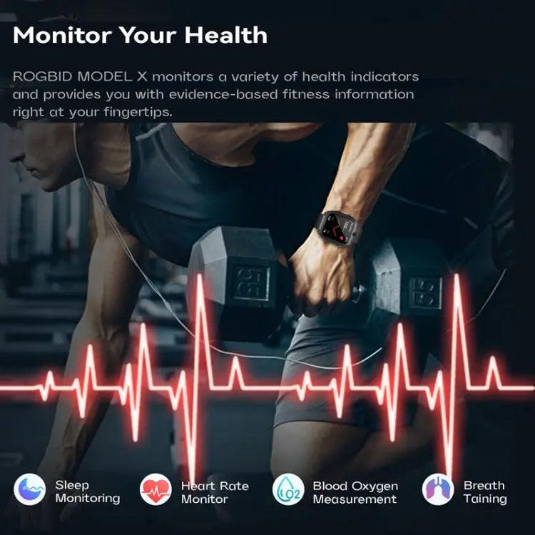 Montre Connectée Multifonctionnelle avec Appels Bluetooth et GPS - Écran 1,99 Pouces (Noir)