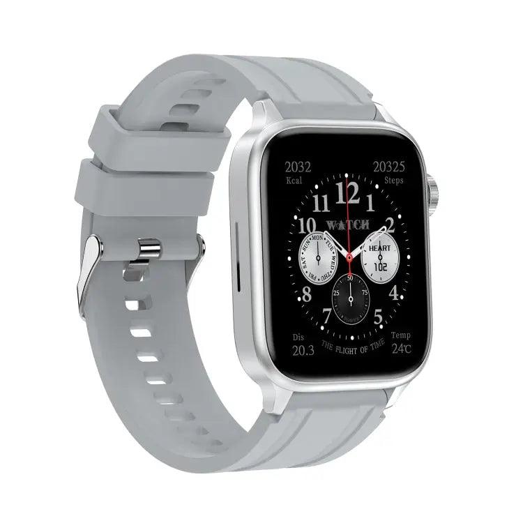 Montre connecté HAMTOD GT33 1,96 pouces 4G Smart Call Watch prend en charge l'alarme SOS (argent)