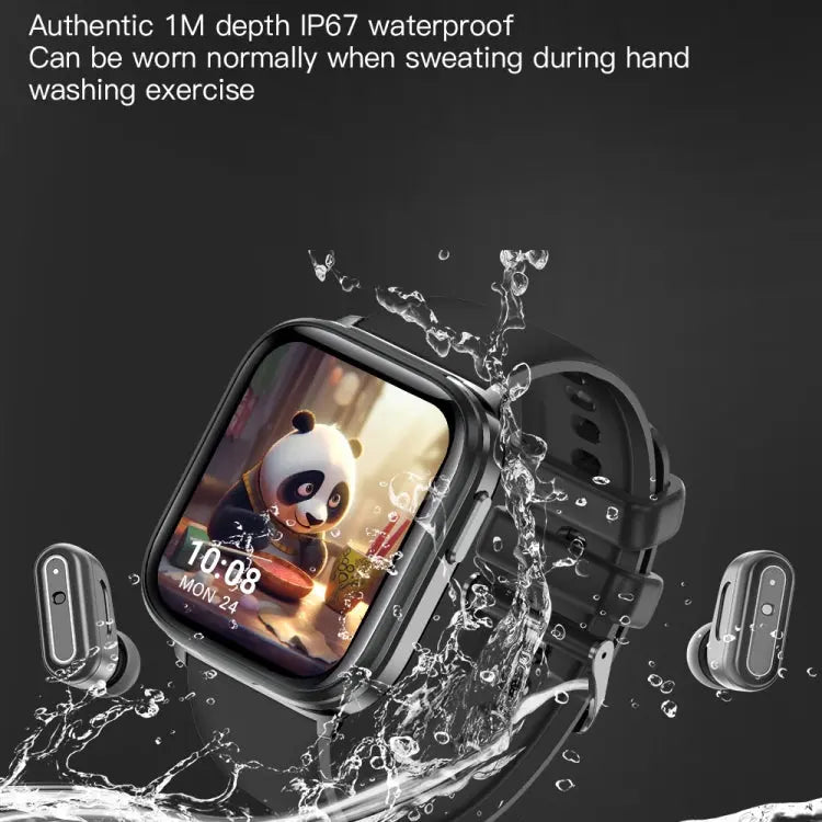 Montre connectée X9 avec écouteurs Bluetooth intégré