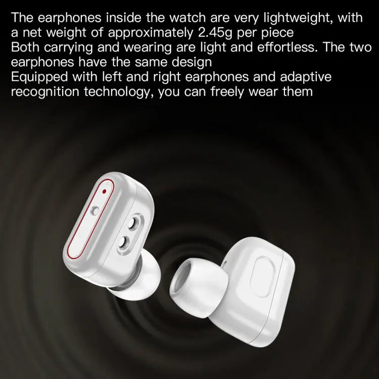 Montre connectée X9 avec écouteurs Bluetooth intégré