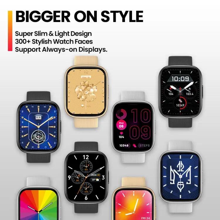 Montre intelligente de fitness étanche IP68 Zeblaze GTS 3 Plus 2,15 pouces (noir)