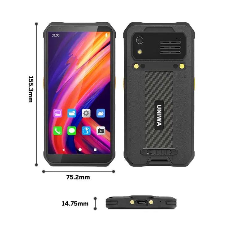 Téléphone Robuste UNIWA M512 avec Scanner 2D, Performances Haut de Gamme et Durabilité Exceptionnelle - lesbeauxprix