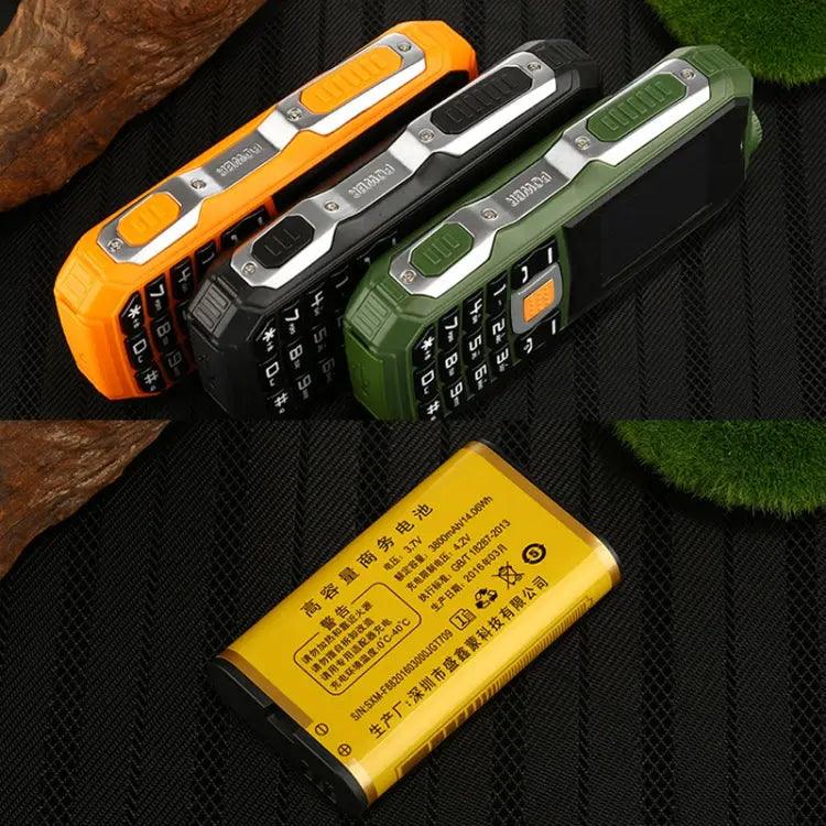 Téléphone pour aîné L9, Antichoc étanche à la poussière, batterie 3800mAh, (noir) - lesbeauxprix