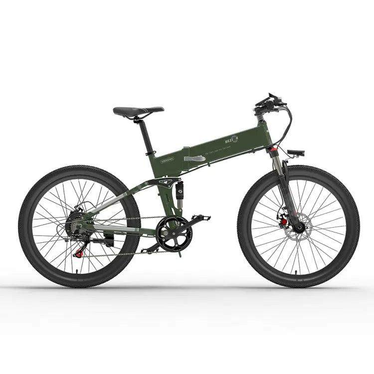 Vélo de montagne électrique BEZIOR X500 PRO 10.4AH 500W Pliant avec des pneus de 26 pouces. - lesbeauxprix