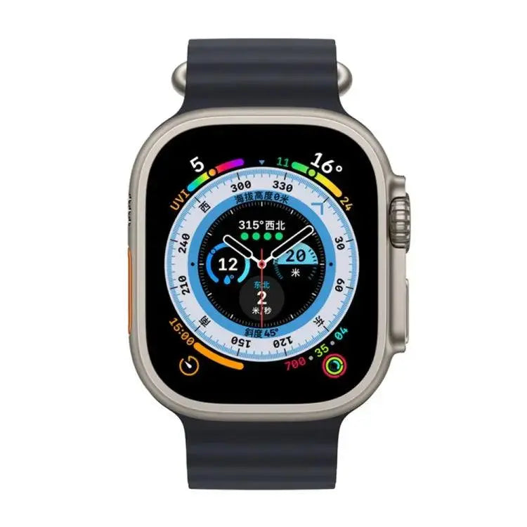 WIWU SW01 Ultra Max 2.2 inch IPS Screen IP68 Waterproof Bluetooth Smart Watch(Black)