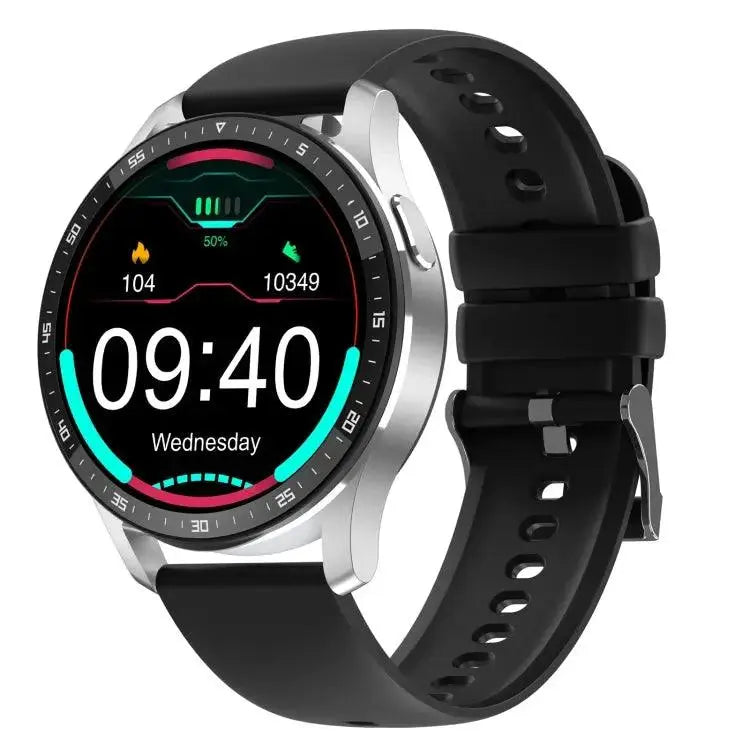 X7 1,32 pouces IPS écran tactile 2 en 1 Bluetooth écouteur montre intelligente, prend en charge la surveillance de la fréquence cardiaque/détection de l'oxygène sanguin/musique Bluetooth (noir)