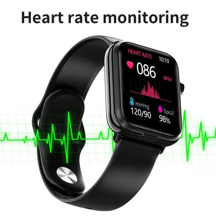 X8 1,69 pouces IPS Smart Watch Smart Watchuds TWS, support Bluetooth Appel (Noir)