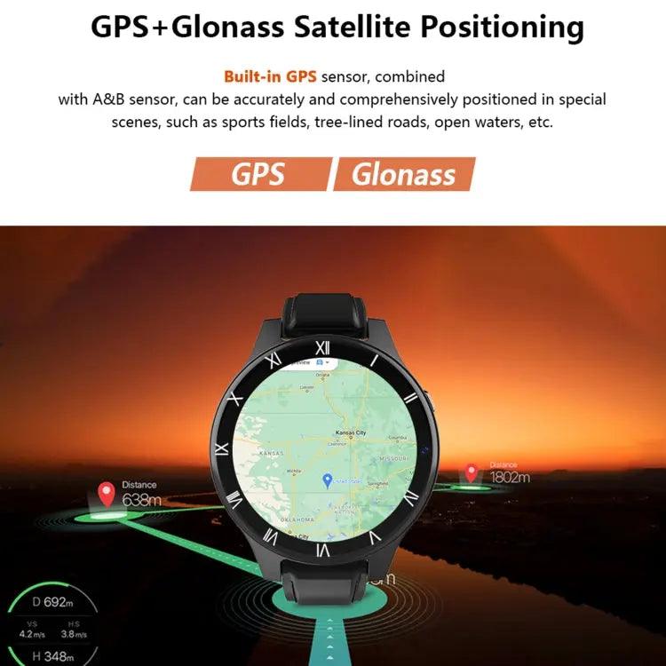 Rogbid Panda Pro 1,69 pouces IPS Screen Dual Cameras Smart Watch, Soutien de la surveillance de la fréquence cardiaque / carte SIM (noir)