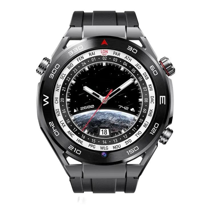 Montre intelligente avec caméra frontale de 1,53 pouces, prise en charge de la voix AI/carte SIM, 2 Go + 32 Go