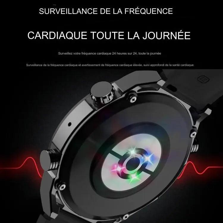 Montre intelligente avec caméra frontale de 1,53 pouces, prise en charge de la voix AI/carte SIM, 2 Go + 32 Go lesbeauxprix