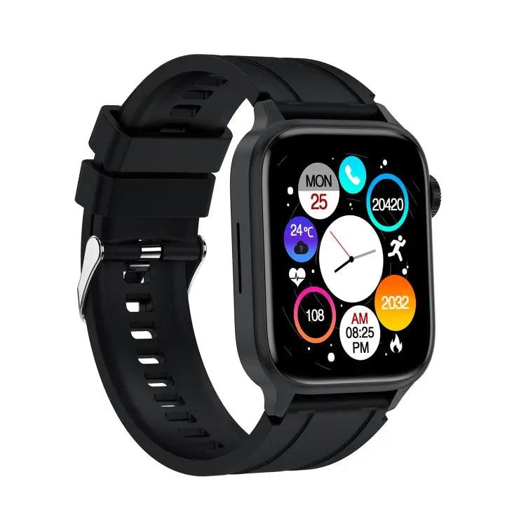 montre connecté HAMTOD GT33 1,96 pouces 4G Smart Call Watch prend en charge l'alarme SOS (noir)