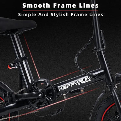 Vélo électrique HAPPYRUN HR-X40 350W 36V / 6AH avec pneus 14 pouces. - lesbeauxprix