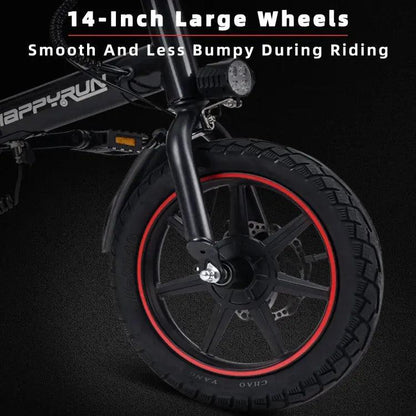 Vélo électrique HAPPYRUN HR-X40 350W 36V / 6AH avec pneus 14 pouces. - lesbeauxprix