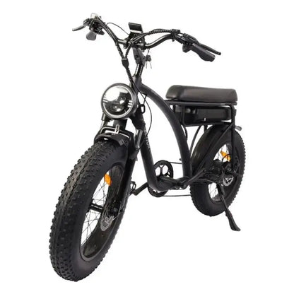 Bezior XF001 1000W 48V 12.5AH Retro Electric Bicycle with LCD Digital Affichage et pneus de 20 pouces,(noir) - lesbeauxprix