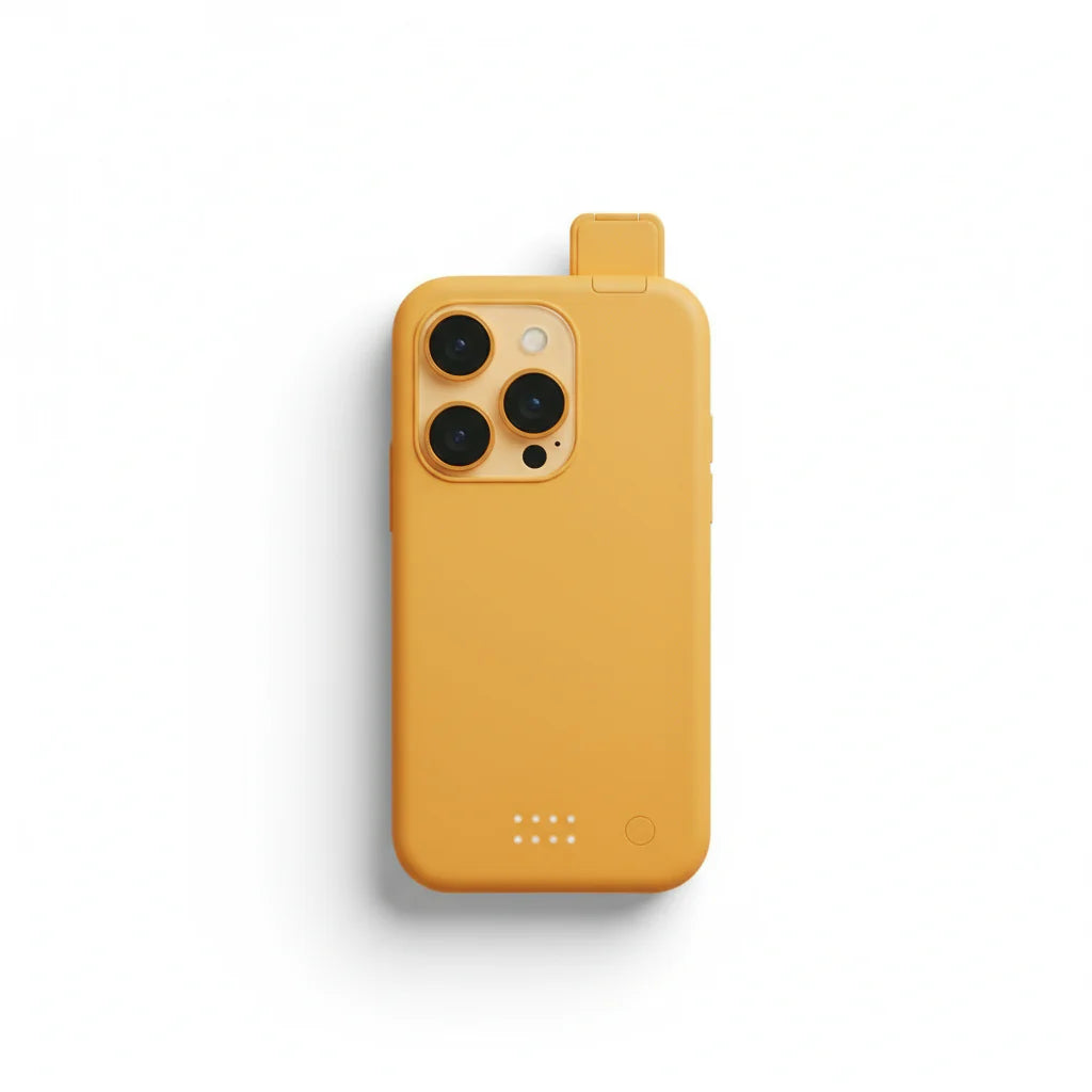 Coque iPhone avec Puff Intégré