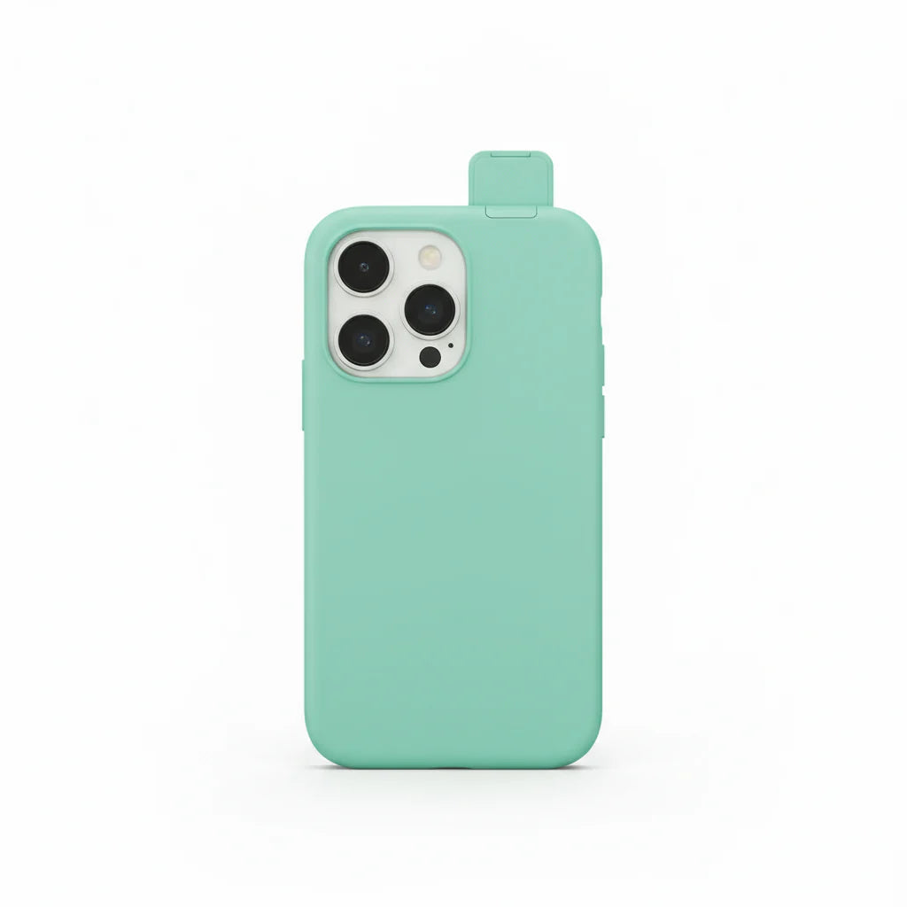 Coque iPhone avec Puff Intégré