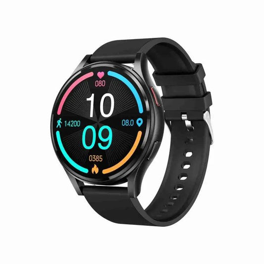 Montre intelligente Prise en charge ECG / Glycémie non invasive (Noir)