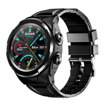 Montre Connectée 2 en 1 F6 avec Écouteurs Bluetooth Intégrés
