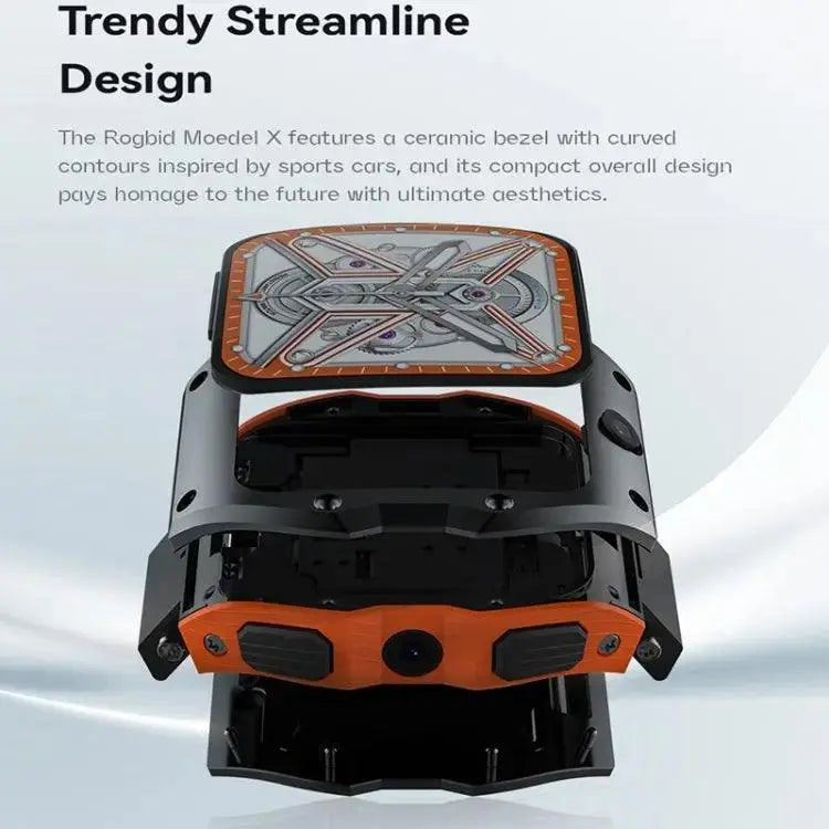 Montre Connectée Multifonctionnelle avec Appels Bluetooth et GPS - Écran 1,99 Pouces (Noir)