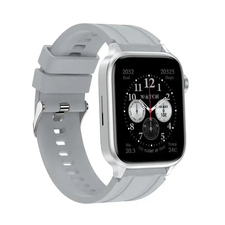 Montre connecté HAMTOD GT33 1,96 pouces 4G Smart Call Watch prend en charge l'alarme SOS (argent)