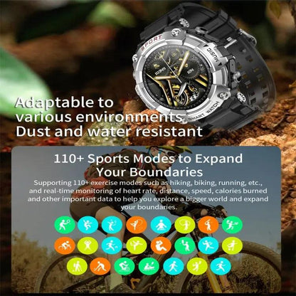 Montre connectée avec écouteurs Bluetooth: T96 1,52 Pouces Écran AMOLED (Noir) - lesbeauxprix