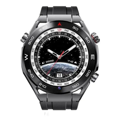 Montre intelligente avec caméra frontale de 1,53 pouces, prise en charge de la voix AI/carte SIM, 2 Go + 32 Go