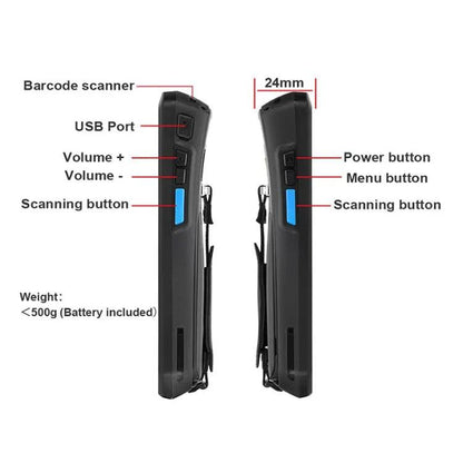 Téléphone incassable Uniwa S9000 avec Terminal et scanner , 2 Go + 16 Go, étanche à l'épreuve des chocs - lesbeauxprix