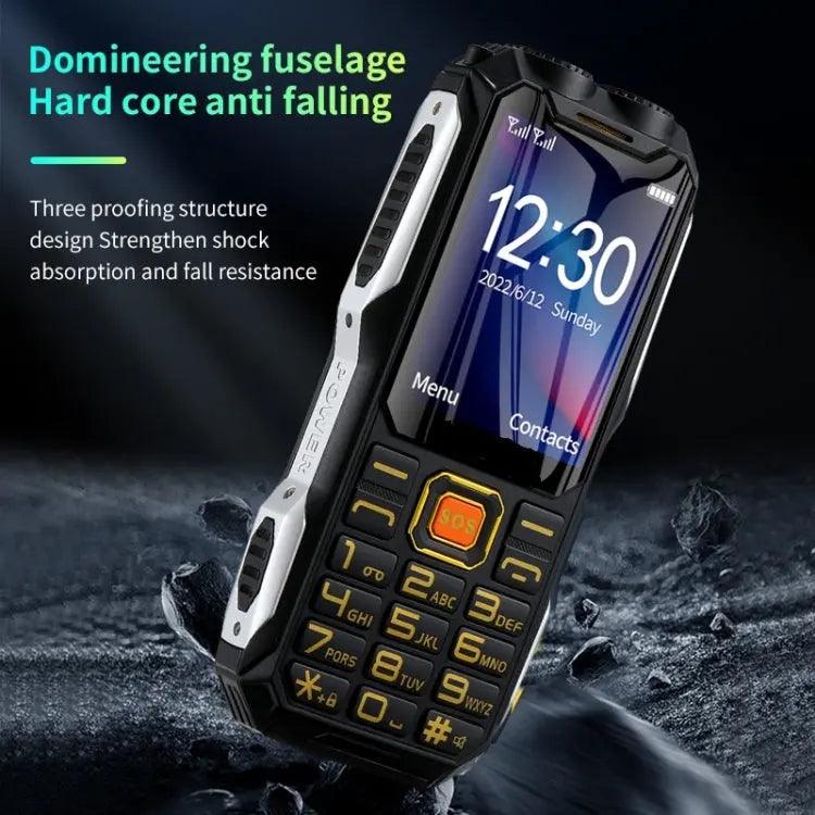 Téléphone incassable pour aîné mafam 4g, Étanche étanche à l'épreuve des chocs, batterie de 16800mAh - lesbeauxprix