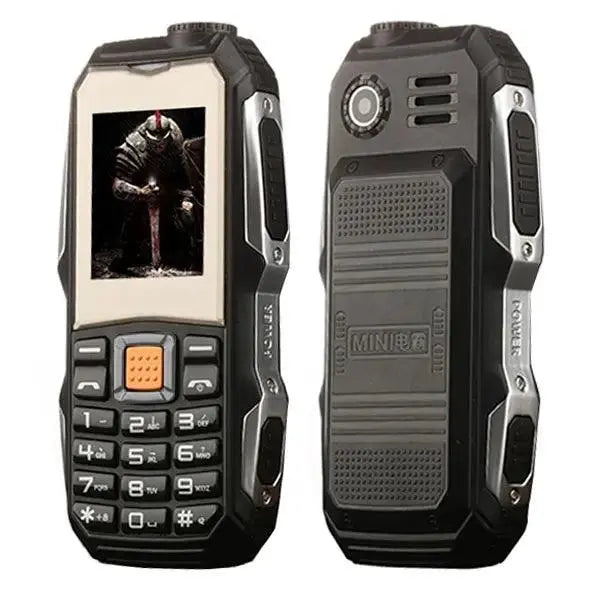 Téléphone pour aîné L9, Antichoc étanche à la poussière, batterie 3800mAh, (noir) - lesbeauxprix