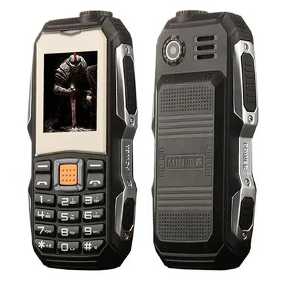 Téléphone pour aîné L9, Antichoc étanche à la poussière, batterie 3800mAh, (noir) - lesbeauxprix
