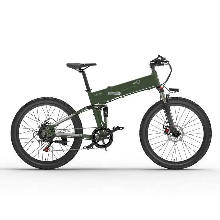 Vélo de montagne électrique BEZIOR X500 PRO 10.4AH 500W Pliant avec des pneus de 26 pouces. - lesbeauxprix