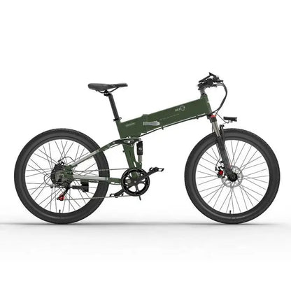 Vélo de montagne électrique BEZIOR X500 PRO 10.4AH 500W Pliant avec des pneus de 26 pouces. - lesbeauxprix