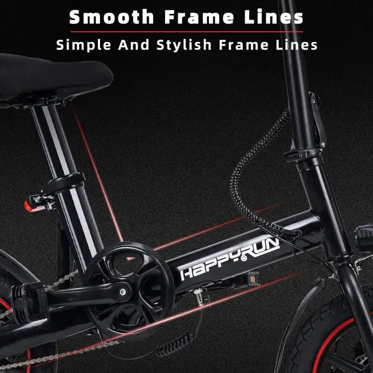 Vélo électrique HAPPYRUN HR-X40 350W 36V / 6AH avec pneus 14 pouces. - lesbeauxprix