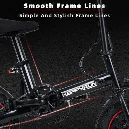 Vélo électrique HAPPYRUN HR-X40 350W 36V / 6AH avec pneus 14 pouces. - lesbeauxprix