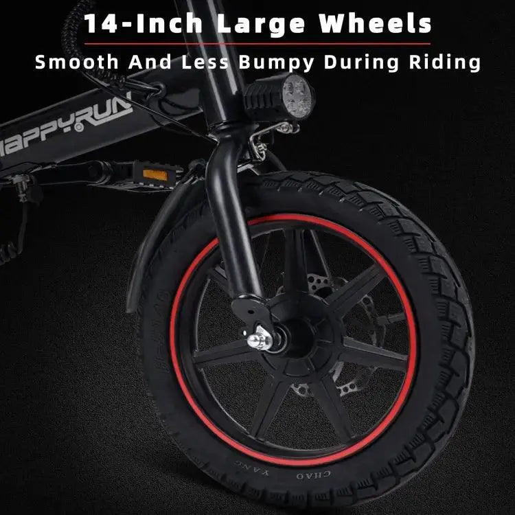 Vélo électrique HAPPYRUN HR-X40 350W 36V / 6AH avec pneus 14 pouces. - lesbeauxprix
