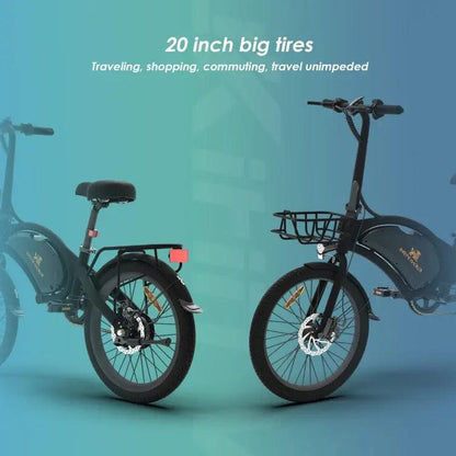 Vélo électrique Kukirin V1 Pro 350W avec pneus 20 pouces. - lesbeauxprix