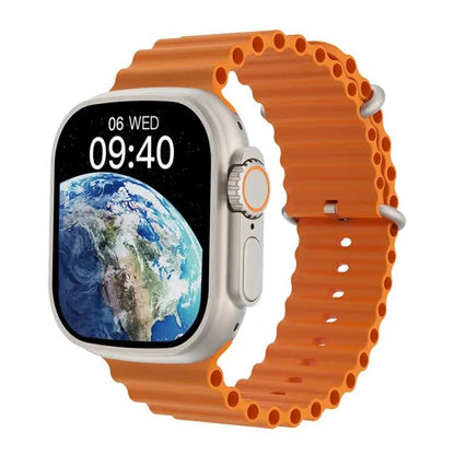 WIWU SW01 Ultra Max 2,2 pouces IPS écran IP68 montre intelligente Bluetooth étanche (argent)