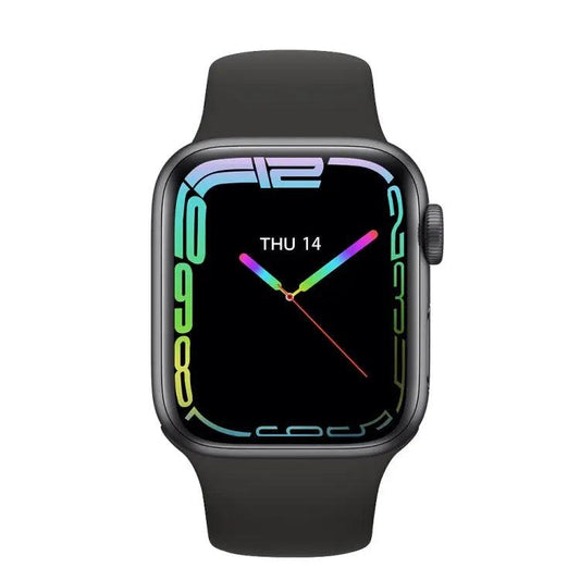 Watch 8 Max 1,85 pouces Recharge sans fil Bluetooth Appel NFC Smartwatch (Noir)