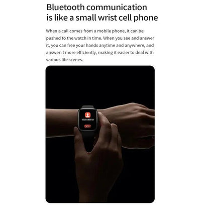 Watch 8 Max 1,85 pouces Recharge sans fil Bluetooth Appel NFC Smartwatch (Noir)