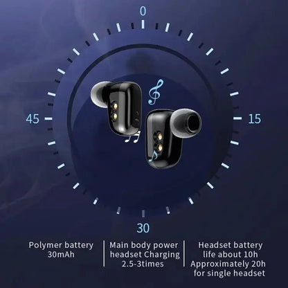 X8 1,69 pouces IPS Smart Watch Smart Watchuds TWS, support Bluetooth Appel (Noir)