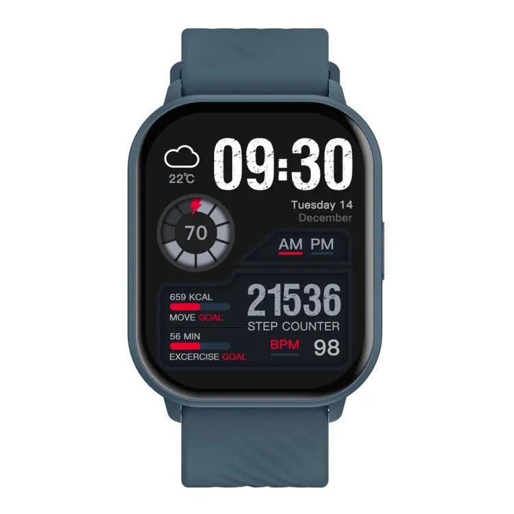 Zeblaze GTS 3 2,03 pouces IP68 montre d'appel Bluetooth intelligente étanche (bleu)