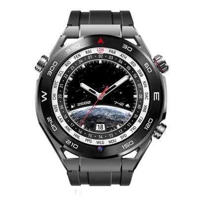 Montre intelligente avec caméra frontale de 1,53 pouces, prise en charge de la voix AI/carte SIM, 2 Go + 32 Go